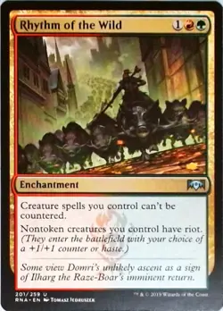 Magic | Ravnica Allegiance | Rhythm of the Wild | 201 | NM - Image 1