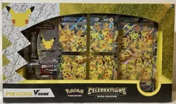 Pokemon 25th Celebrations Pikachu V-Union Special Collection *See Description* - Image 1