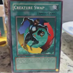 Yu-Gi-Oh! TCG Creature Swap SD2-EN020 1ST Edition Spell Card NM - Image 1