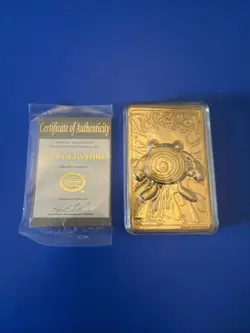 Pokemon Poliwhirl 23K Gold Plated Trading Card 99 Burger King & Certificate - Image 1