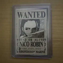 2022 One Piece Nico Robin Trading Card Wanted Dead or Alive - Image 1