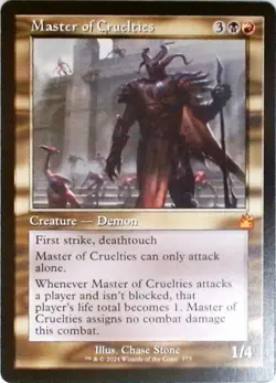 Magic | Ravnica Remastered | Master of Cruelties (Retro Frame) | 373 | NM - Image 1