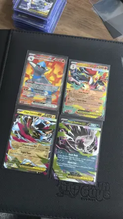 Pokemon TCG Pitch Black 3 EX 1 UR Card Bundle - Image 1