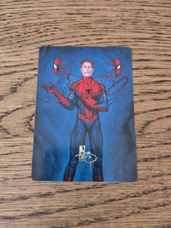 MTG Spider-Man Secret Identity Gold Stamped 6/54 SPM : Art series cards x4 NM - Image 3