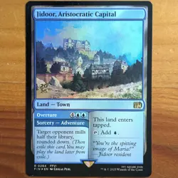 Jidoor, Aristocratic Capital - Prerelease Foil Promo - Final Fantasy MTG - Image 1