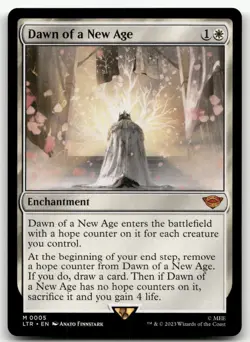 Dawn of a New Age #5 (NM) Lord of the Rings LTR Magic MTG - Image 1