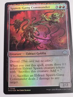 Spawn-Gang Commander FOIL - Modern Horizons 3 - MTG - Image 1