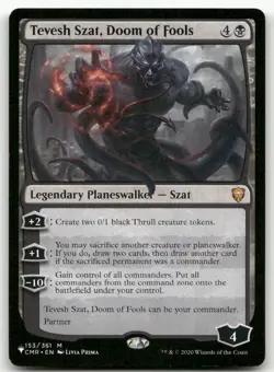 Tevesh Szat, Doom of Fools #153/361 (NM) List Reprints LIST LIST Magic MTG - Image 1