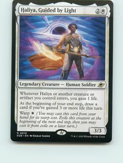Haliya, Guided by Light - R19 - MTG - Edge of Eternities (EOE) - Image 1