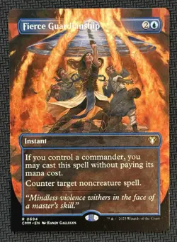 Fierce Guardianship (Borderless) Commander Masters Regular CMM MTG - Image 1