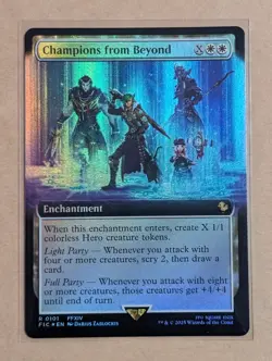 Champions from beyond 0101 extended art MTG Final Fantasy - Image 1