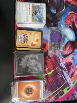 Pokemon Pitch Black PC ETB Box/w Bulk/sleeves/dice/tcg Live Codes NO PACKS!! - Image 2