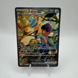Hop’s Zacian ex 186/159 Journey Together Secret Illustration Rare NM ENG - Image 1