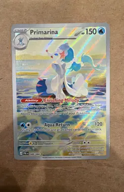 Primarina Pitch Black Illustration Rare IR 088/084 Pokemon TCG ENGLISH NM - Image 1