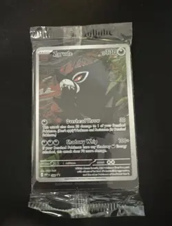 Pokemon Pitch Black ETB Zarude 88 Black Star Promo Prerelease NM In Hand - Image 1