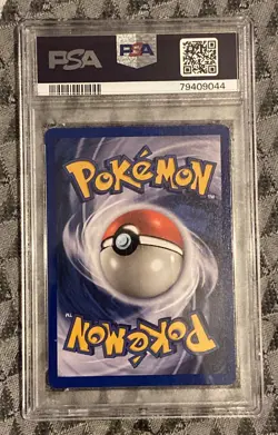 PSA 9 Shadowless 1999 Pokemon Pokemon Game #92 Energy Removal Trainer - Image 2