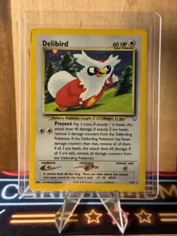 Pokemon! Delibird 05/64 Neo Revelation Holo - Image 2