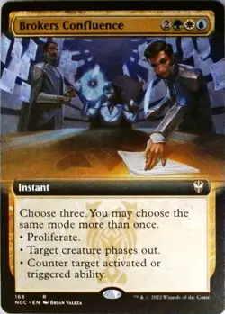 Magic | Commander: Streets of New Capenna | Brokers Confluence (Extended Art) | - Image 1