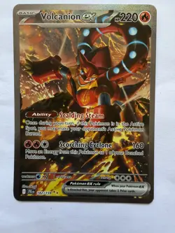 Volcanion EX - Pokemon Journey Together - Special Illustration Rare - NM 182/159 - Image 1