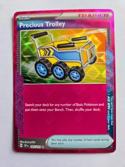 Precious Trolley 185/191 Sv08: Surging Sparks Holo Lightly Played - Image 1