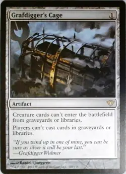 Magic | Dark Ascension | Grafdigger's Cage | 149 | NM - Image 1