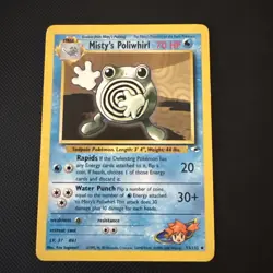 Misty's Poliwhirl 053/132 Gym Heroes Pokemon S372 - Image 1