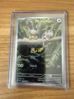 Pokemon Aipom 211/182 Illustration Rare Paradox Rift - Near Mint - Image 1