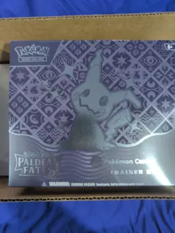 Pokemon Center Exclusive Paldean Fates Elite Trainer Box Sealed Case Fresh - Image 1