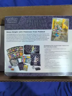 Pokemon Center Exclusive Paldean Fates Elite Trainer Box Sealed Case Fresh - Image 2