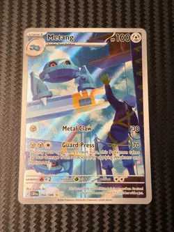 Pokemon TCG Chaos Rising 2026 Metang Illustration Rare #94/86 - Image 1