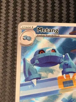 Pokemon TCG Chaos Rising 2026 Metang Illustration Rare #94/86 - Image 5