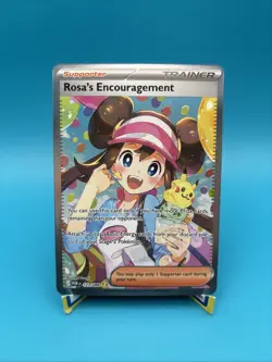 Rosa’s Encouragement SIR 123/088 - Pokemon Mega Evolution Perfect Order English - Image 1