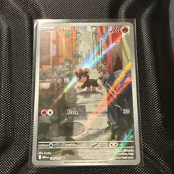 Litleo Illustration Rare 139/132 Mega Evolution English Pokemon TCG NM - Image 1