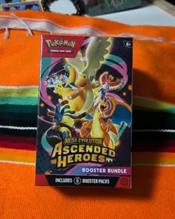 Pokemon Mega Evolution Ascended Heroes Booster Bundle SEALED - Image 4