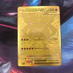 Pokemon TCG: Perfect Order Mega Zygarde EX - Gold Hyper Rare 124/088 NM - Image 1