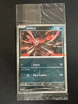 Pokemon | Yveltal 088/132 Cosmos Holo Gamestop Stamp Promo Sealed - Image 1
