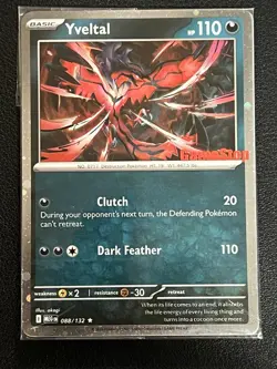 Pokemon | Yveltal 088/132 Cosmos Holo Gamestop Stamp Promo Sealed - Image 3