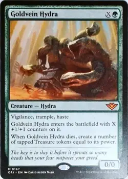 Magic | Outlaws of Thunder Junction | Goldvein Hydra | 167 | NM - Image 1