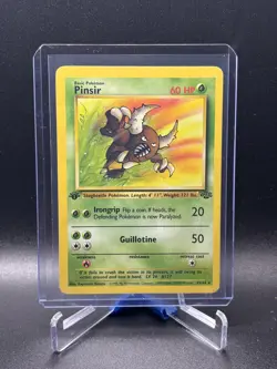 Pinsir 25/64 Non-Holo Rare Jungle Pokemon 1st Edition LP - Image 1