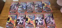 Pokemon~ TCG Destined Rivals Sleeved 10 Packs Factory Sealed - Image 1