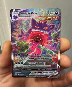 Pokemon TCG Gengar VMAX 271/264 Alt Art Secret Rare Full Art Holo Fusion Strike - Image 1