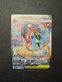 Mega Greninja ex SIR 116/086 Chaos Rising Special Illustration Rare Pokemon TCG - Image 1