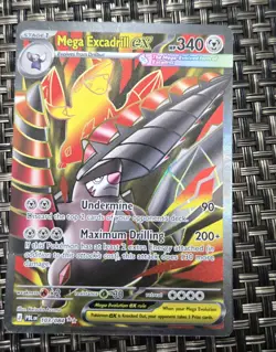 Pokemon TCG Mega Excadrill EX 103/084 Evolutions Holo Ultra Rare 340 HP - Image 1