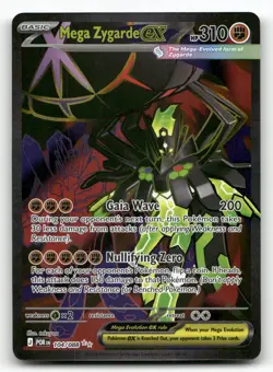 Mega Zygarde ex 104/088 Perfect Order Pokemon Holo NM Ultra Rare - Image 1