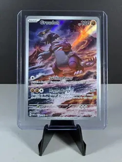 Pokemon Groudon 199/182 - SV04: Paradox Rift (PAR), Holofoil - Image 2