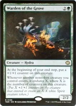 Magic | Tarkir: Dragonstorm | Warden of the Grove | 166 | NM - Image 1