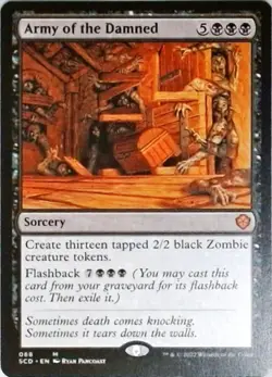 Magic | Starter Commander Decks | Army of the Damned | 68 | NM - Image 1