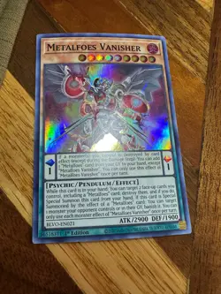 Metalfoes Vanisher BLVO-EN021 1st Edition Super Rare LP + BONUS - Image 1