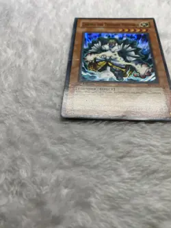 Yu-Gi-Oh! Zaborg the Thunder Monarch AST-023 1st Edition Super Rare Heavy Played - Image 3