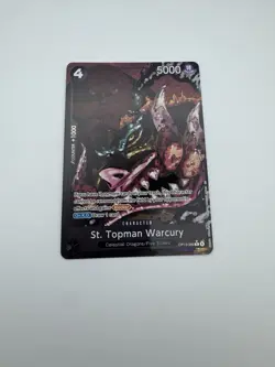 One Piece St. Topman Warcury Alt Art OP13-089 Carrying On His Will English NM - Image 1